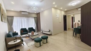 Living Room in 3 BHK Apartment at Kalpataru Radiance, Goregaon West – for Rent