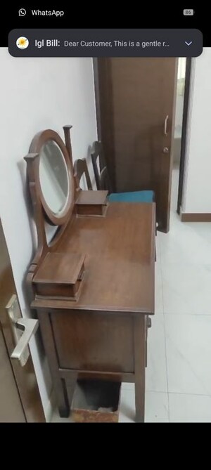 Bathroom in 4 BHK Apartment at Vasant Kunj – for Rent