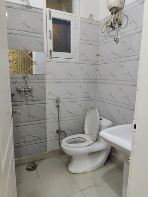 Bathroom in 2 BHK Builder Floor at Indrapuram – for Rent
