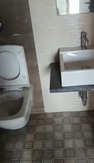 Bathroom in 2 BHK Apartment at Regency Anantam, Dombivli East – for Rent