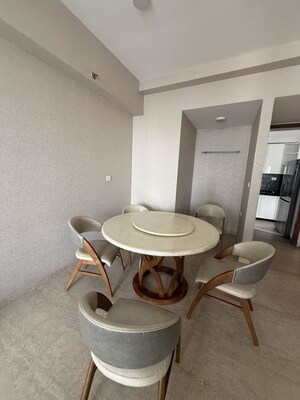 Dining area in 3 BHK Apartment at Lodha The Park, Worli – for Rent