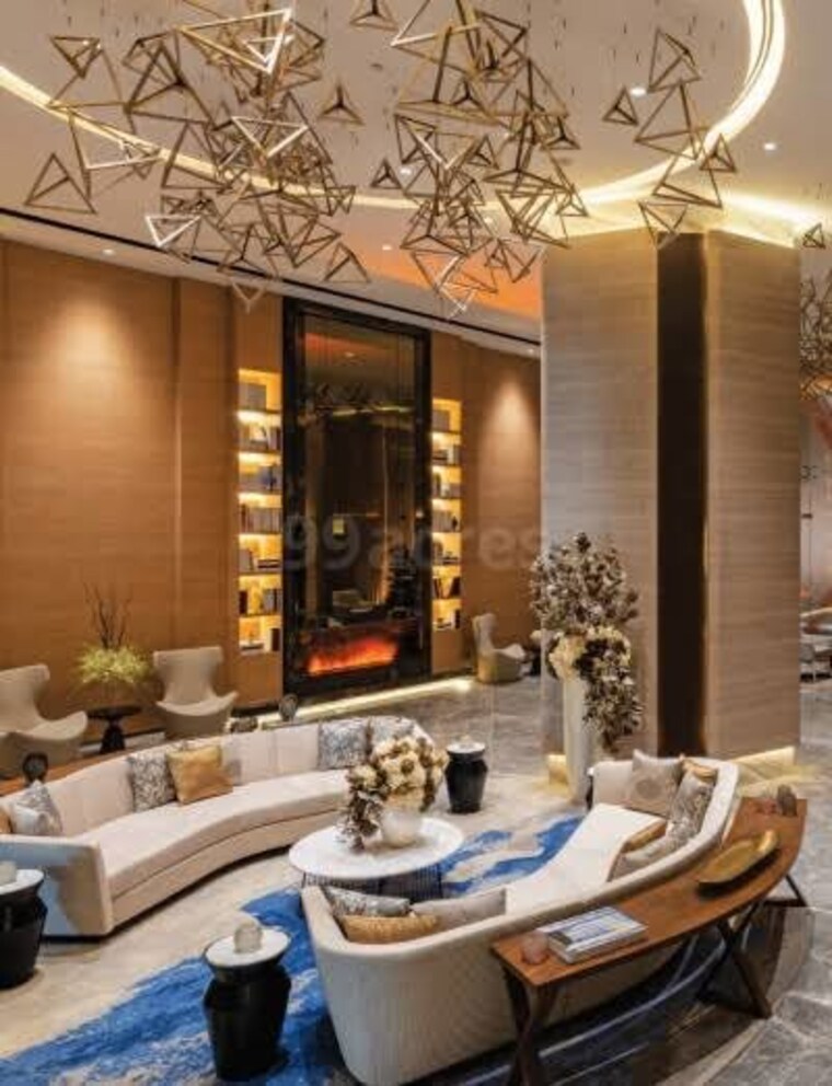 Living Room, adani-ten-bkc 2 Bedroom 900 Sq.Ft. Apartment In Bandra East Mumbai 9980039