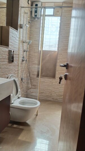 Bathroom in 2 BHK Apartment at Aristo Pearl Residency, Prabhadevi – for Sale