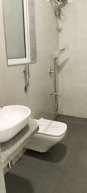 Bathroom in 3 BHK Apartment at Neelam Senroofs, Nahur East – for Sale