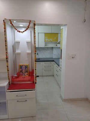 Bathroom in 2 BHK Builder Floor at Maya Homes, Indrapuram – for Rent