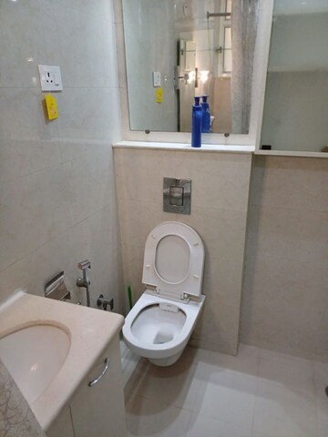 Bathroom in 2 BHK Builder Floor at Maya Homes, Indrapuram – for Rent