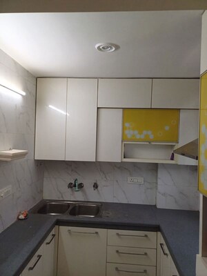 Kitchen in 2 BHK Builder Floor at Maya Homes, Indrapuram – for Rent