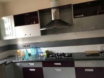 Kitchen in 3 BHK Apartment at Hazratganj – for Rent
