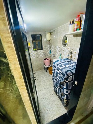 Bathroom in 1 BHK Apartment at Bhandup West – for Sale