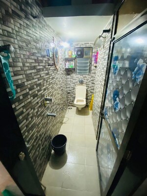 Bathroom in 1 BHK Apartment at Bhandup West – for Sale