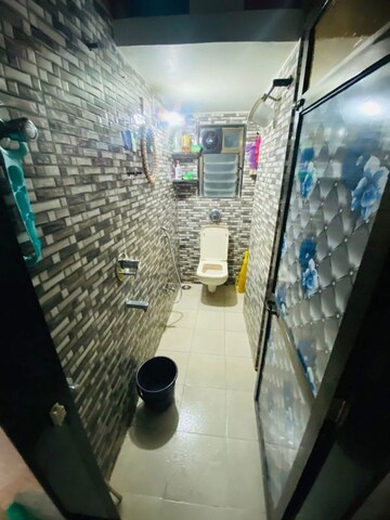 Bathroom in 1 BHK Apartment at Bhandup West – for Sale