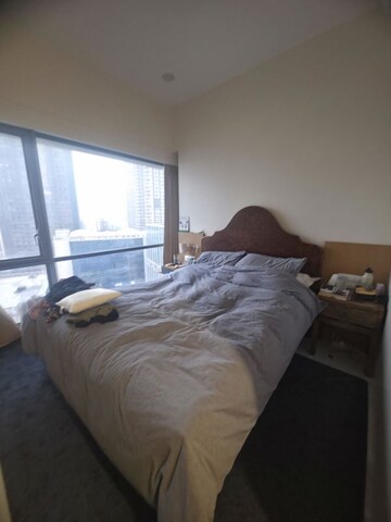 Bedroom in 3 BHK Apartment at Lodha World Crest, Worli – for Rent