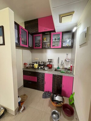 Kitchen in 1 RK Apartment at Lodha Palava Crown, Dombivli East – for Rent