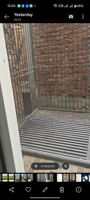 Balcony in 3 BHK Builder Floor at BPTP District 3, Sector 85 – for Sale