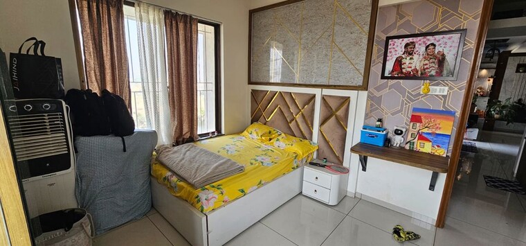 Bedroom, bk-jhala-mahalunge-riviera 2 Bedroom 750 Sq.Ft. Apartment In Mahalunge Pune 9980093
