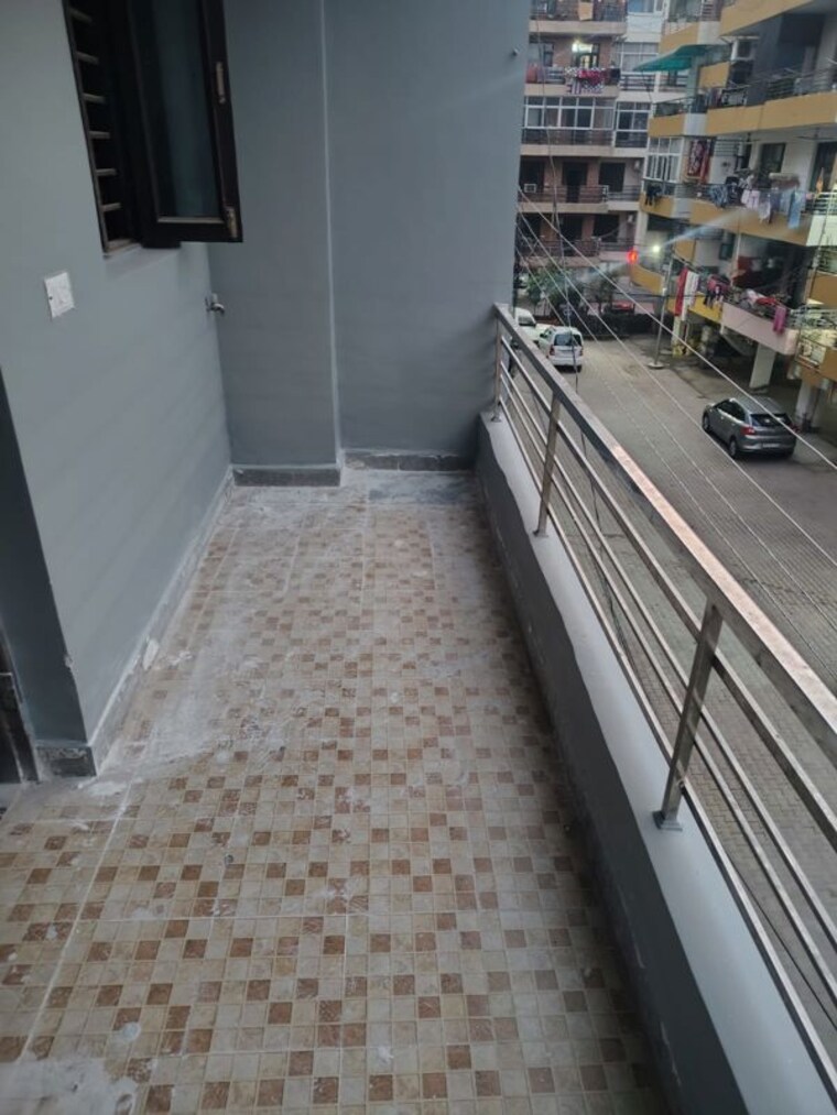 Balcony, shri-devaji-residency 2 Bedroom 1008 Sq.Ft. Apartment In Dhakoli Zirakpur 9980079