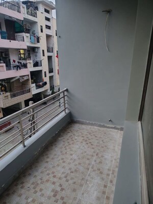 Balcony in 2 BHK Apartment at Shri Devaji Residency, Dhakoli – for Sale