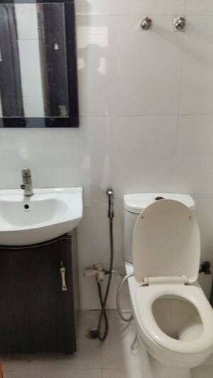 Bathroom in 4 BHK Apartment at Amrapali Eden Park, Sector 50 – for Rent