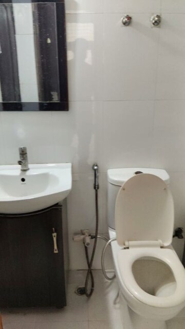 Bathroom in 4 BHK Apartment at Amrapali Eden Park, Sector 50 – for Rent