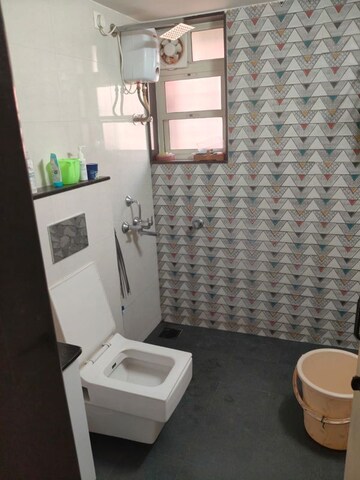 Bathroom in 3.5 BHK Apartment at Sunit CHS, Model Colony – for Rent