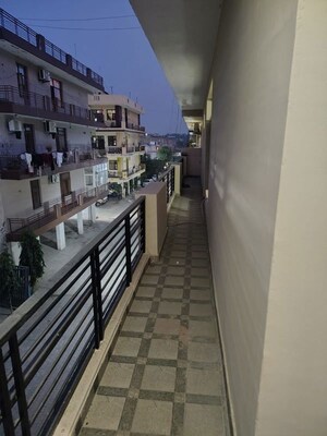 Balcony in 3 BHK Apartment at Shri Devaji Residency, Dhakoli – for Rent
