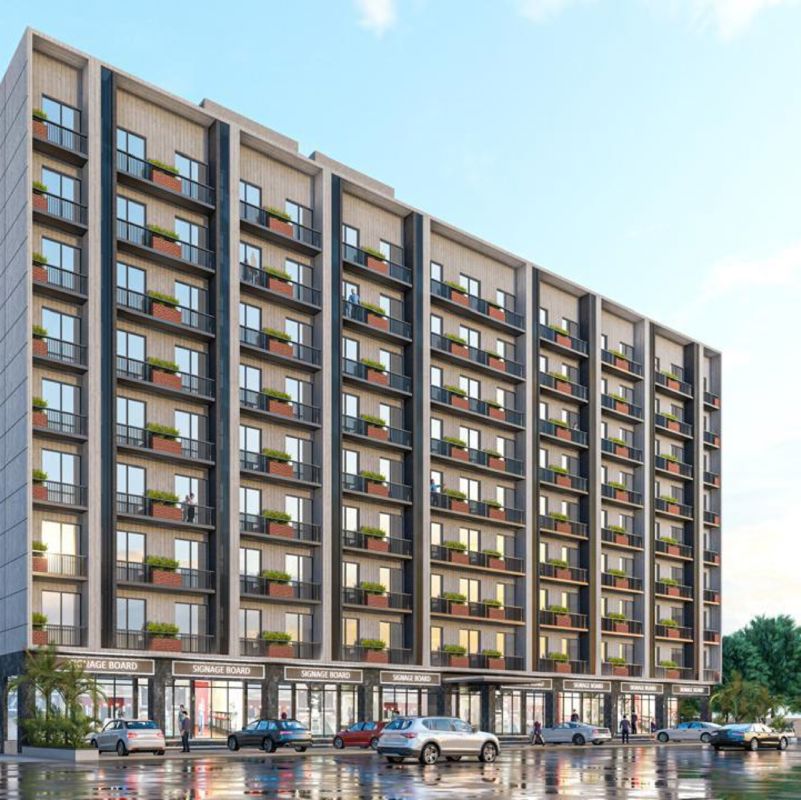 Studio  200 Sq.Ft. Apartment in Saarrthi Skybizz