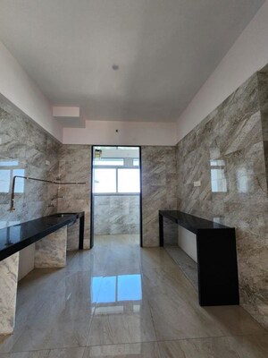 Kitchen in 3.5 BHK Apartment at Rajesh White City, Kandivali East – for Sale