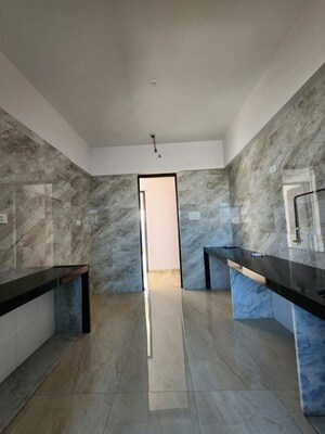 Kitchen in 3.5 BHK Apartment at Rajesh White City, Kandivali East – for Sale