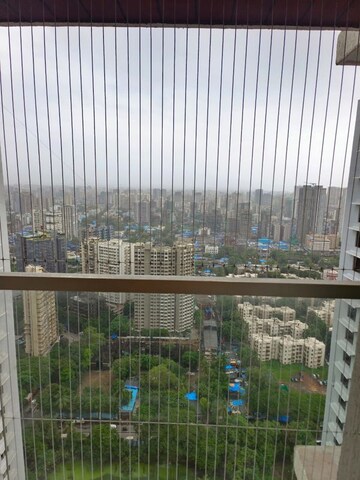 Balcony in 3 BHK Apartment at Ekta Tripolis, Goregaon West – for Rent