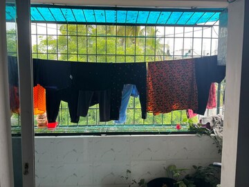 Balcony in 3 BHK Apartment at Banjara Hills – for Sale