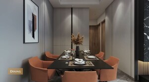 Living Room in 3 BHK Apartment at Bibwewadi – for Sale