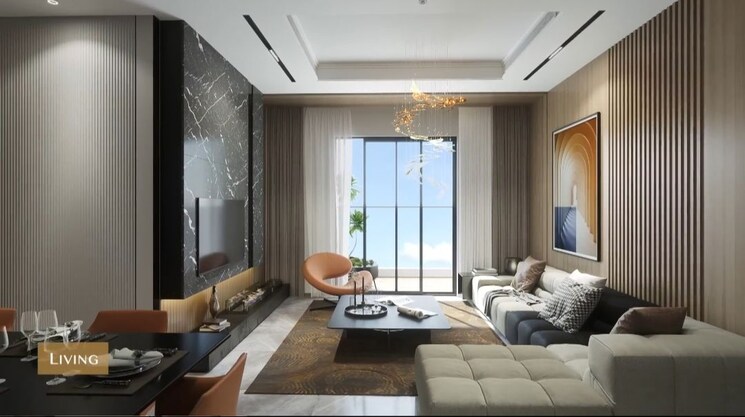 Living Room, bibwewadi 3 Bedroom 1101 Sq.Ft. Apartment In Bibwewadi Pune 9972794