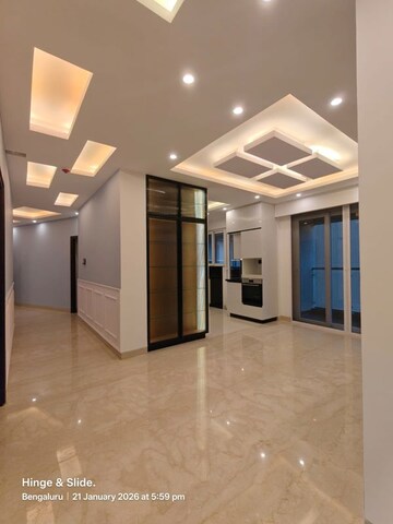 Living Room in 4 BHK Apartment at Phoenix One Banglore West, Rajaji Nagar – for Rent