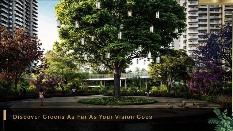 Garden, m3m-forestia-west 3 Bedroom 1800 Sq.Ft. Apartment In Manesar Sector 9 Gurgaon 9980379