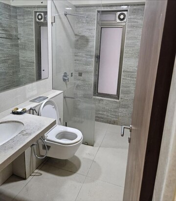 Bathroom in 2 BHK Apartment at Courtyard by Narang Realty and The Wadhwa Group, Pokhran Road No Two – for Rent