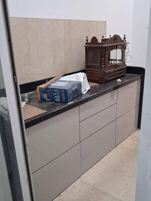 Kitchen in 2 BHK Apartment at Courtyard by Narang Realty and The Wadhwa Group, Pokhran Road No Two – for Rent