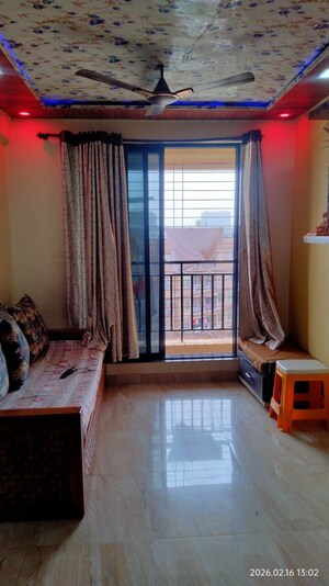 Living Room in 2 BHK Apartment at Vir Asha Harmony, Ghansoli Sector 21 – for Sale