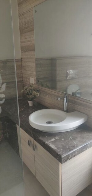 Bathroom in 3 BHK Builder Floor at Safdarjung Enclave – for Rent