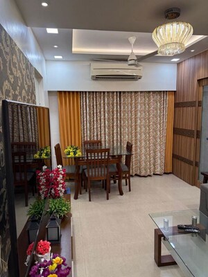 Living Room in 1 BHK Apartment at Monarch CHS, Andheri East – for Sale