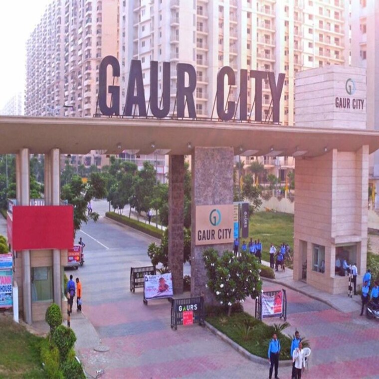 Exterior View, gaur-city-2-16th-avenue 2 Bedroom 1250 Sq.Ft. Apartment In Sector 16c Greater Noida Greater Noida 9980438