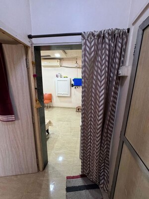 Bathroom in 1 BHK Apartment at Nagari Niwara CHS, Goregaon East – for Rent