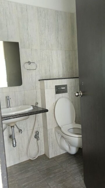 Bathroom in 2 BHK Apartment at Punawale – for Rent