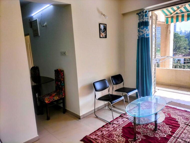 Living Room, goel-ganga-amrut-ganga 1 Bedroom 600 Sq.Ft. Apartment In Sinhagad Pune 9980487