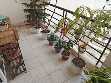 Balcony in 3 BHK Apartment at Ramprastha City The Edge Towers, Sector 37d – for Sale