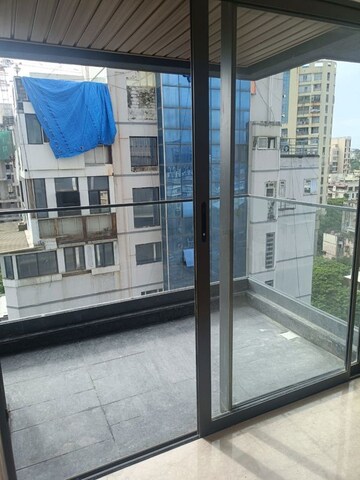 Balcony in 3 BHK Apartment at S Raheja Silver Rock, Bandra West – for Rent