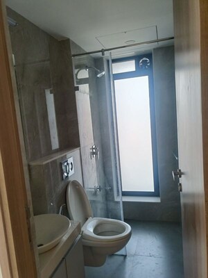 Attached Bathroom in 3 BHK Apartment at S Raheja Silver Rock, Bandra West – for Rent