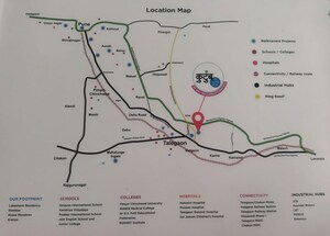  Plot – Map Location View at Naiknavare Kutumb, Vadgaon Maval - for Sale