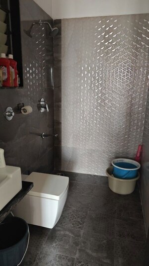 Bathroom in 2 BHK Apartment at Regency Anantam, Dombivli East – for Rent