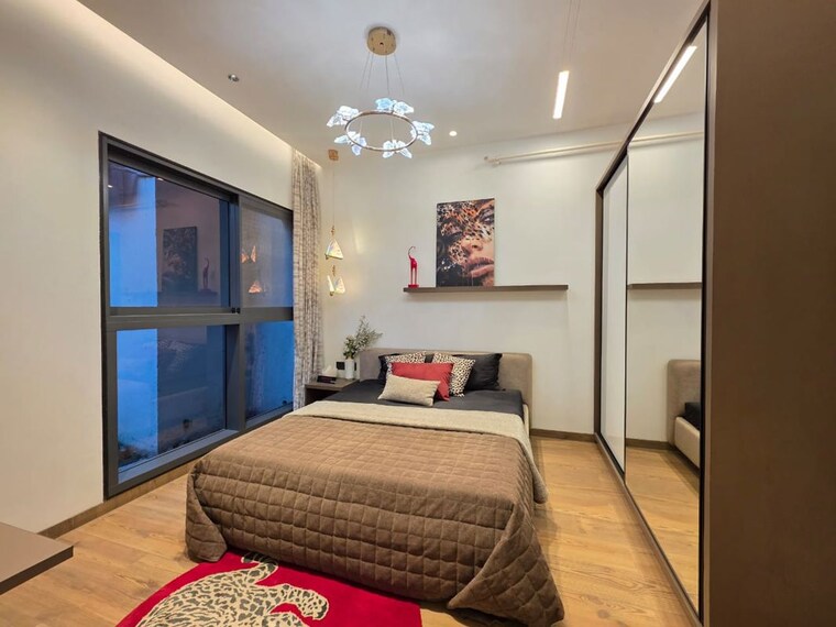 Bedroom, unique-envogue 3 Bedroom 1996 Sq.Ft. Apartment In Mundhwa Pune 9979919