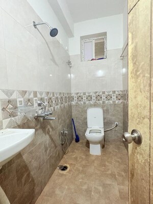 Bathroom in 3 BHK Builder Floor at Manikonda – for Rent